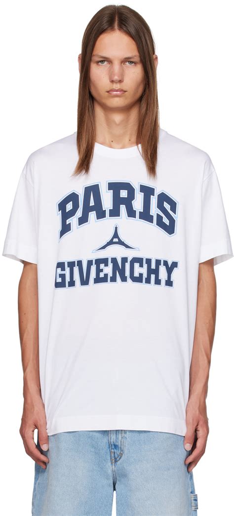 givenchy white blouse|Givenchy oversized t shirt.